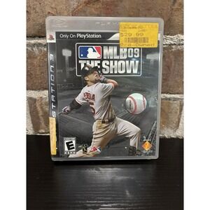 MLB 09: The Show, Sony PlayStation 3 PS3, CIB MLBPA Major League, TESTED & WORKS
